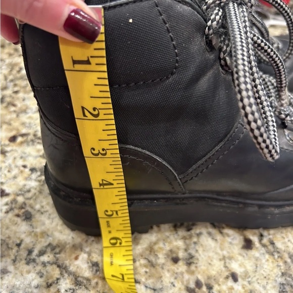 PRADA Women Black Leather
Combo HIKING SHORT
BOOTS LACE UP 37.5 Italian
7.0 US - Picture 7 of 8